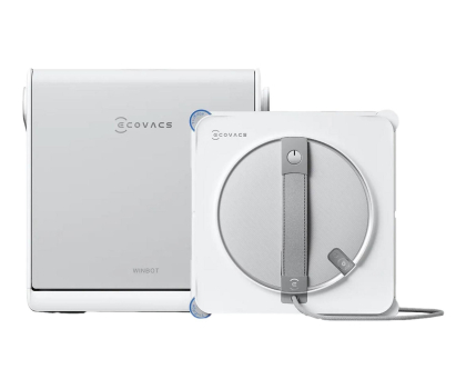 Robot sprzątający Ecovacs Robot do mycia okien WINBOT W2S OMNI biało-srebrny